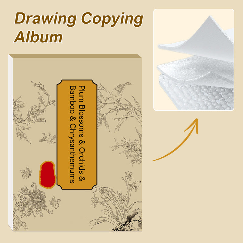 Skorter | Chinese painting white drawing copying album