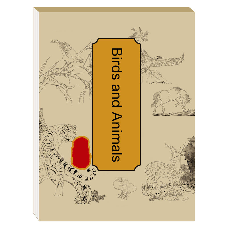 Skorter | Chinese painting white drawing copying album