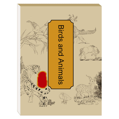 Skorter | Chinese painting white drawing copying album