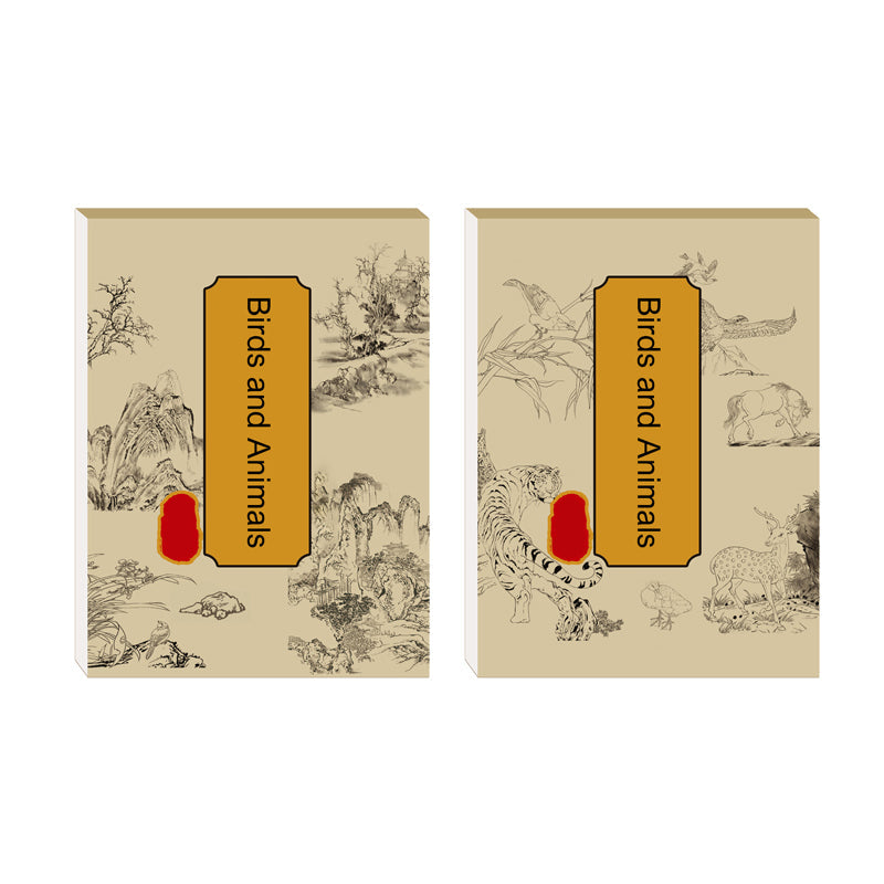 Skorter | Chinese painting white drawing copying album