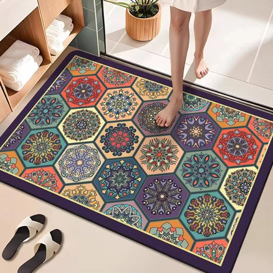 Skorter | Bohemian Geometric Doormat for the Entrance