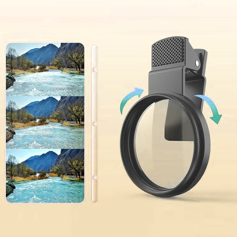Skorter | Clip-On polarizing filter for mobile phones