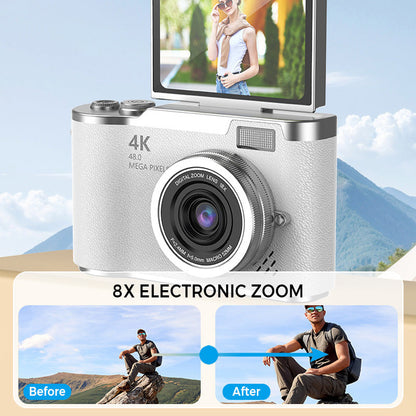 Skorter | 4K HD Flip-Screen Digital Camera