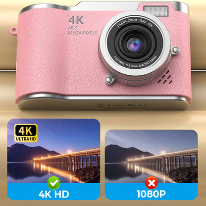 Skorter | 4K HD Flip-Screen Digital Camera