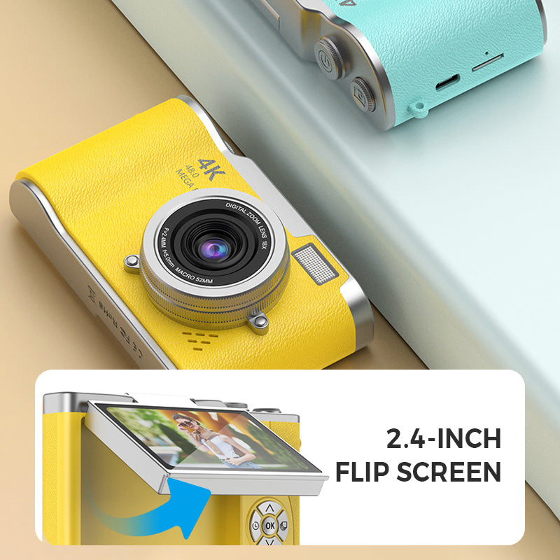Skorter | 4K HD Flip-Screen Digital Camera