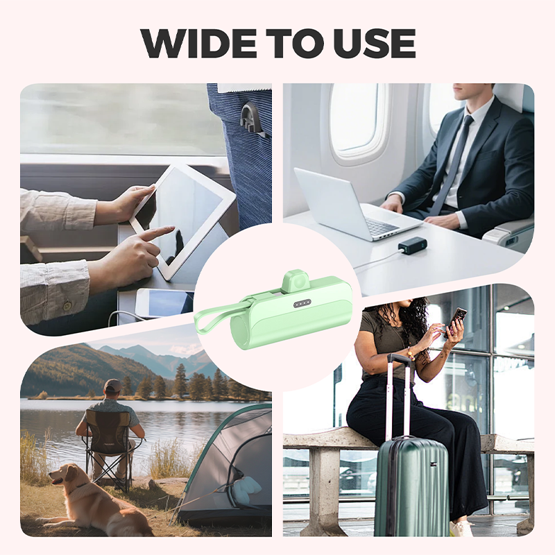 Skorter | Portable Power Bank with High Capacity and Built-in Cables