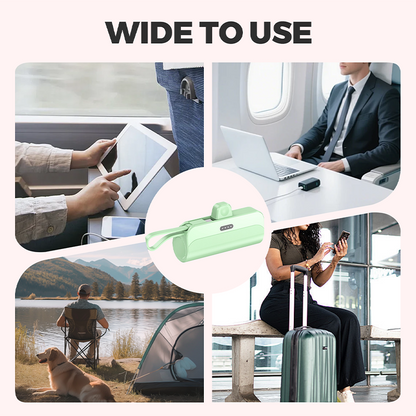 Skorter | Portable Power Bank with High Capacity and Built-in Cables