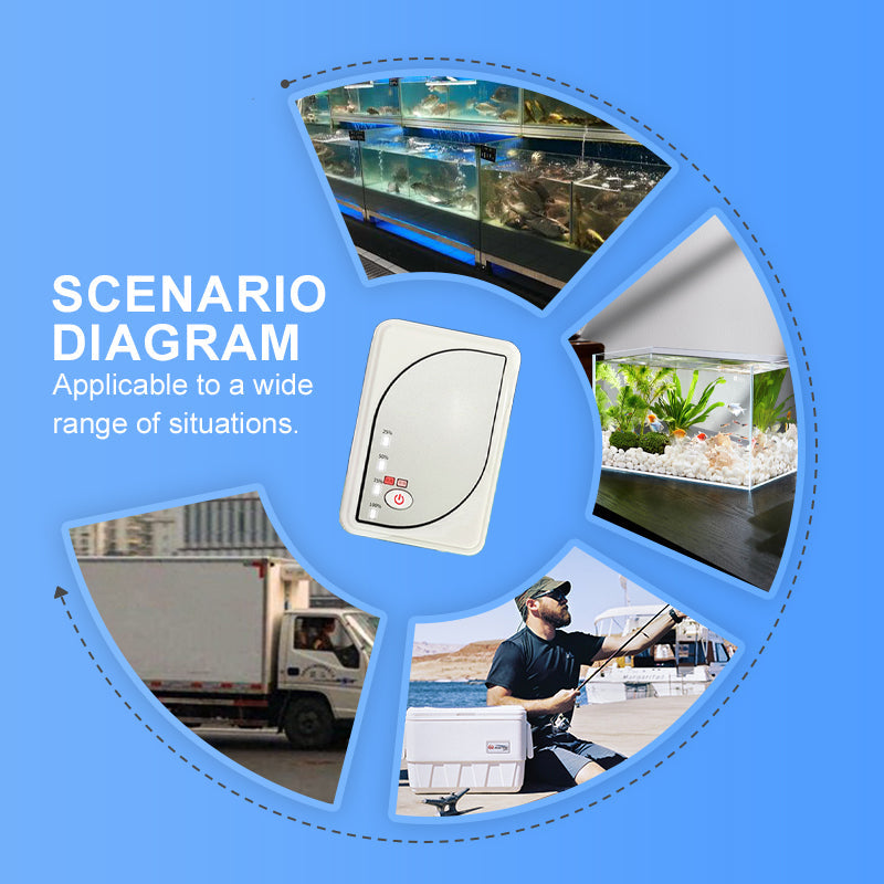 Skorter | Quiet and powerful air pump for aquariums with two modes