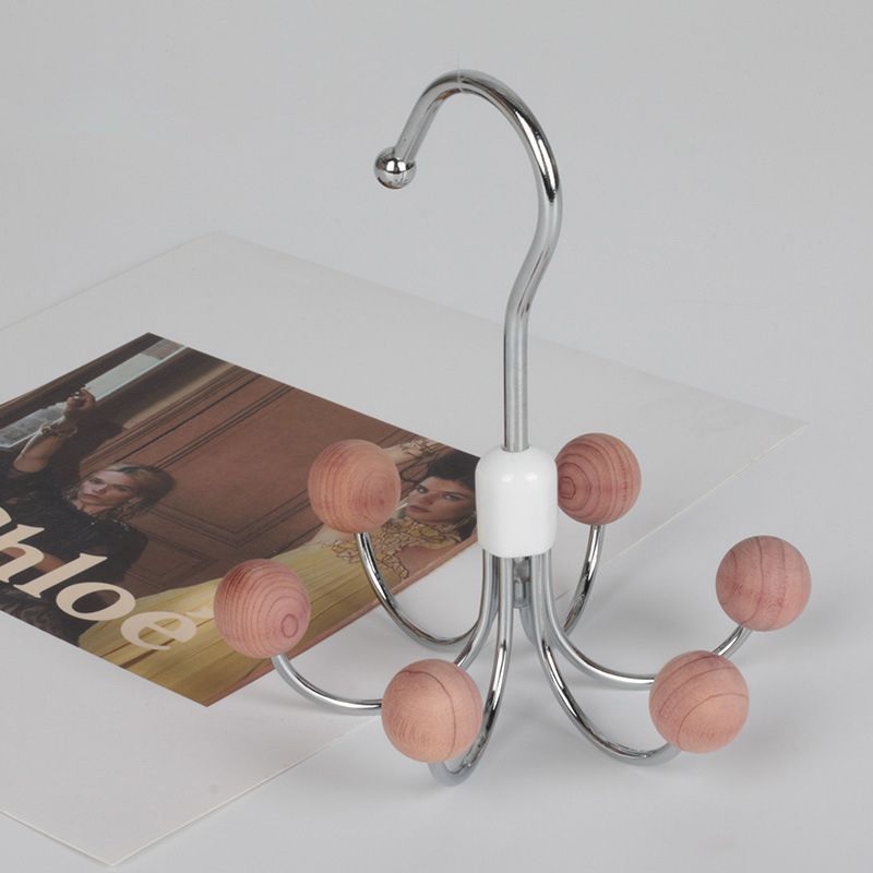 Skorter | 360° rotatable multifunctional storage hanger with 6 hooks