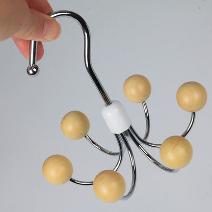 Skorter | 360° rotatable multifunctional storage hanger with 6 hooks