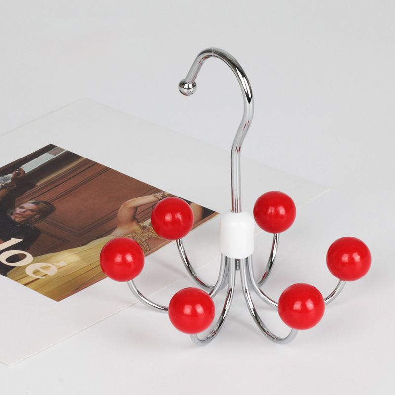 Skorter | 360° rotatable multifunctional storage hanger with 6 hooks