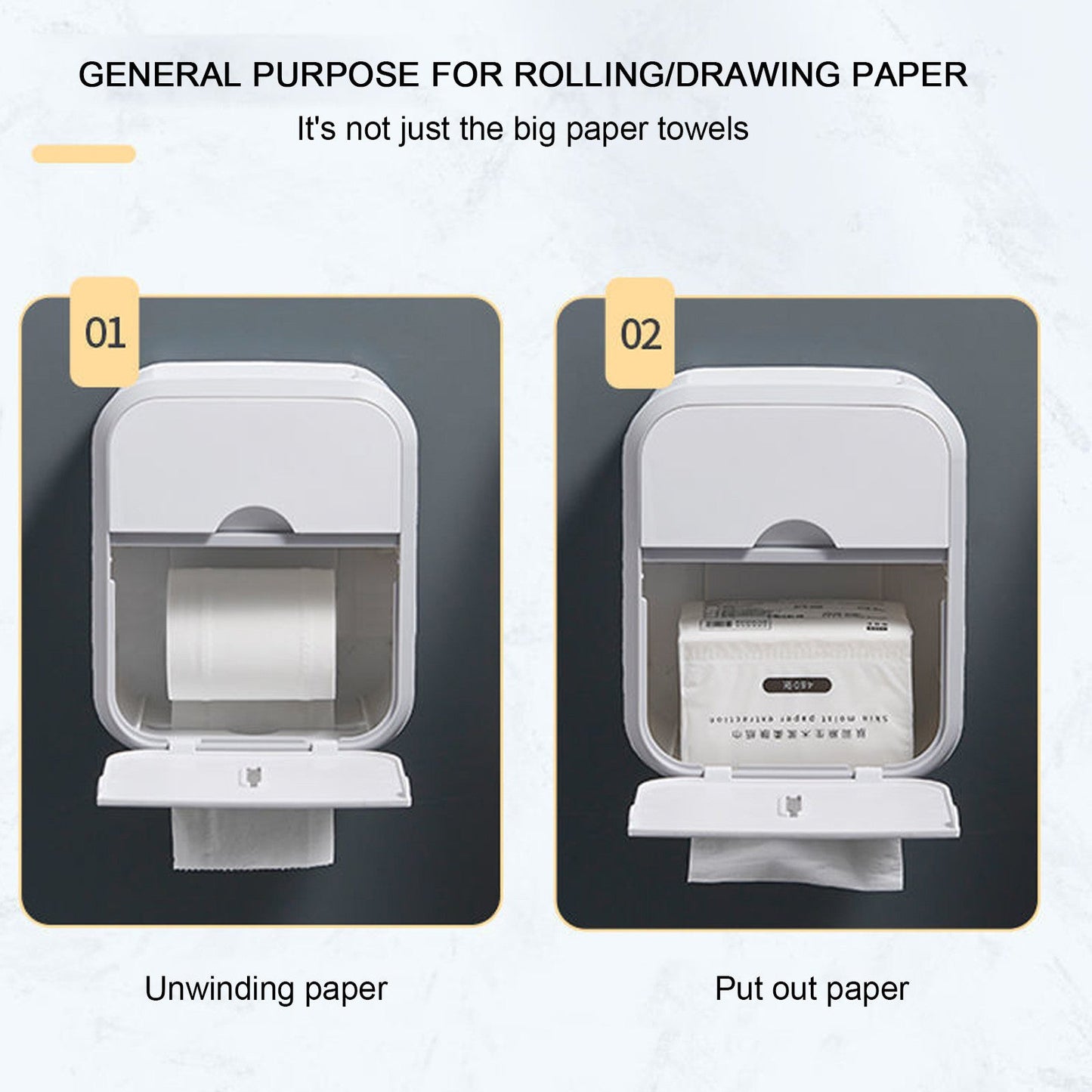 Skorter | Flush-free toilet paper holder box