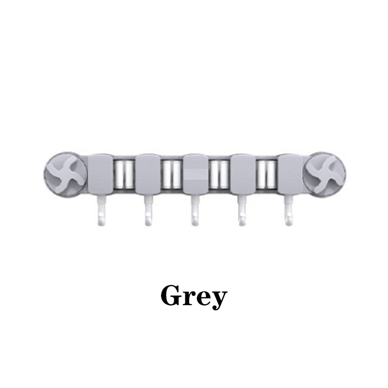 Skorter | Bore-free suction cup mop holder for the bathroom