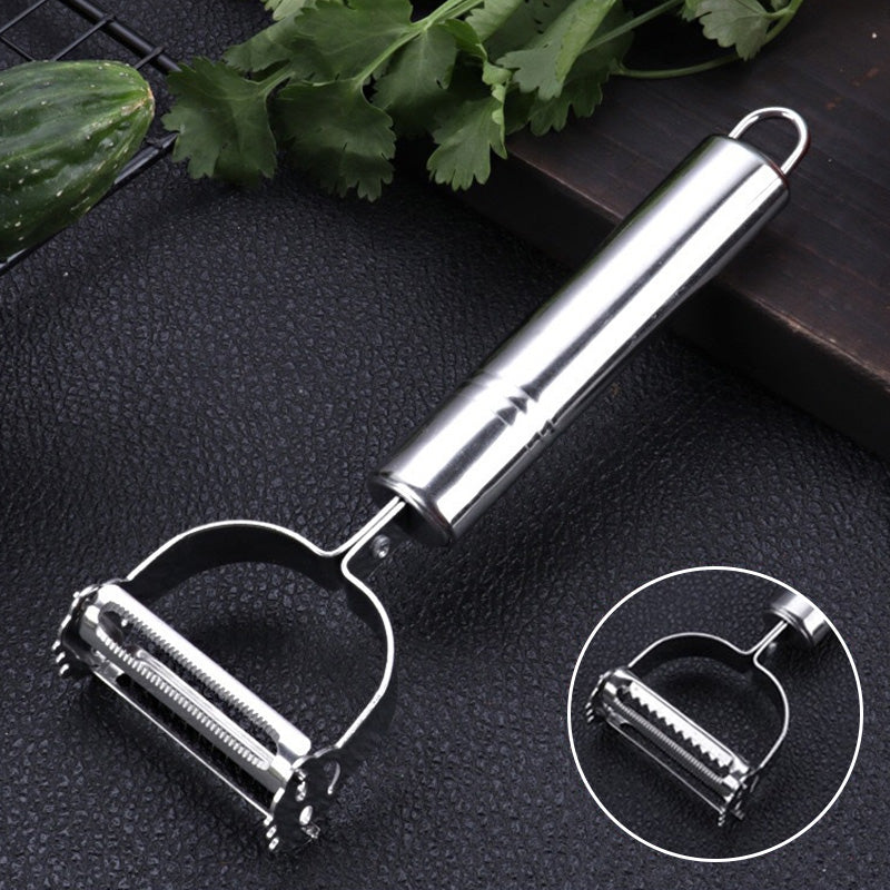 Skorter | 3-piece set with peeling tools in stainless steel