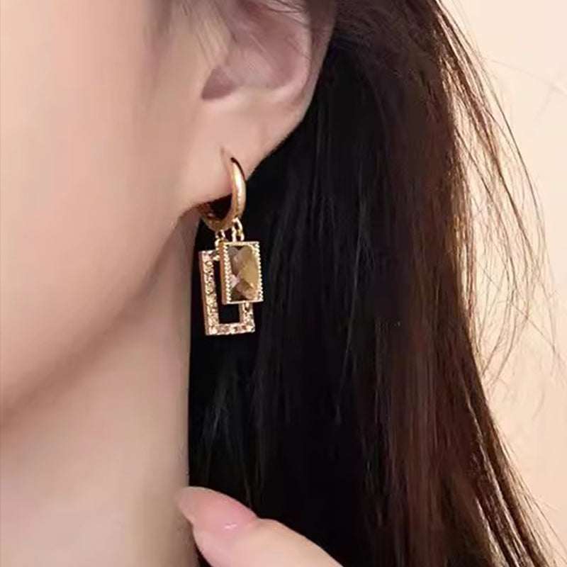 Skorter | Dangle Hoop earrings for women