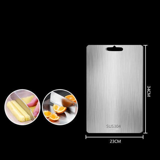 Skorter | Antibacterial cutting board in stainless steel