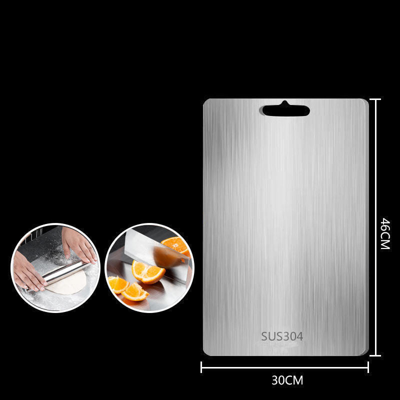 Skorter | Antibacterial cutting board in stainless steel