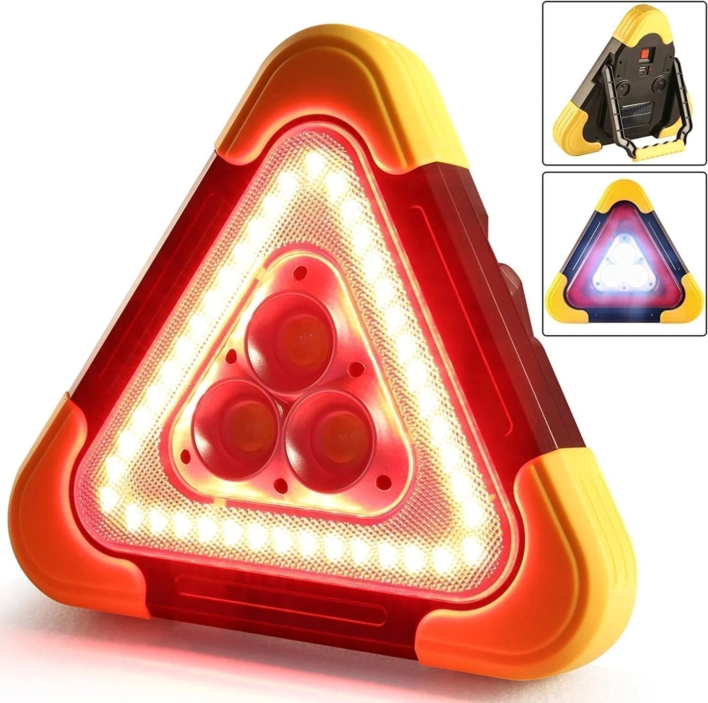 Skorter | 2-IN-1 solar-powered warning light at the roadside