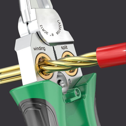 Skorter | 8-in-1 Multifunctional newspaper insulation scissors with electric test