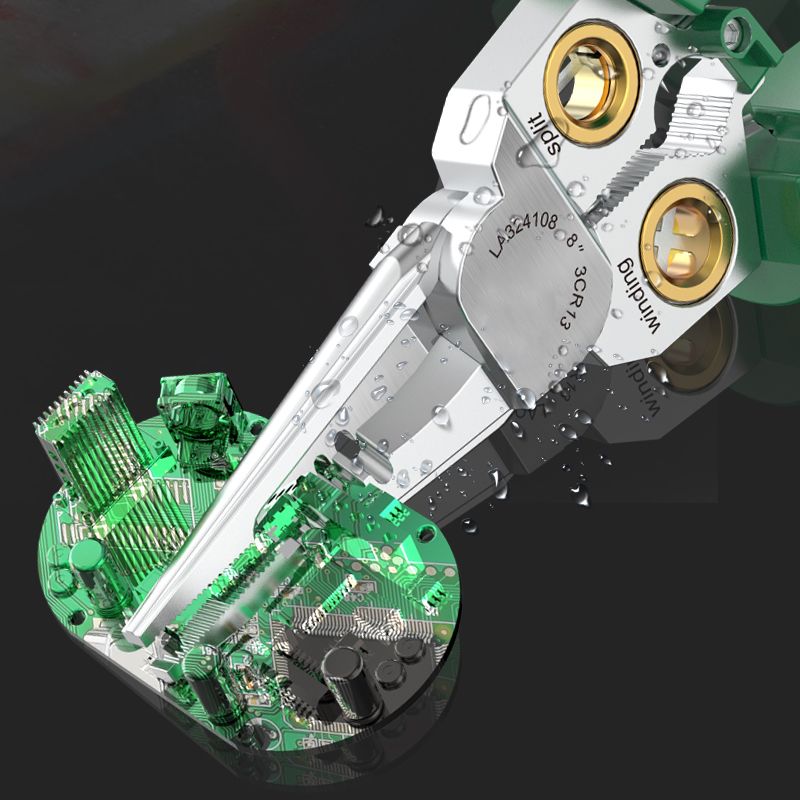 Skorter | 8-in-1 Multifunctional newspaper insulation scissors with electric test