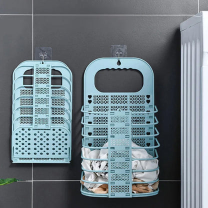 Skorter | Foldable wall-mounted laundry basket