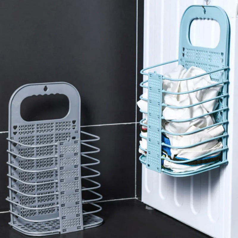 Skorter | Foldable wall-mounted laundry basket