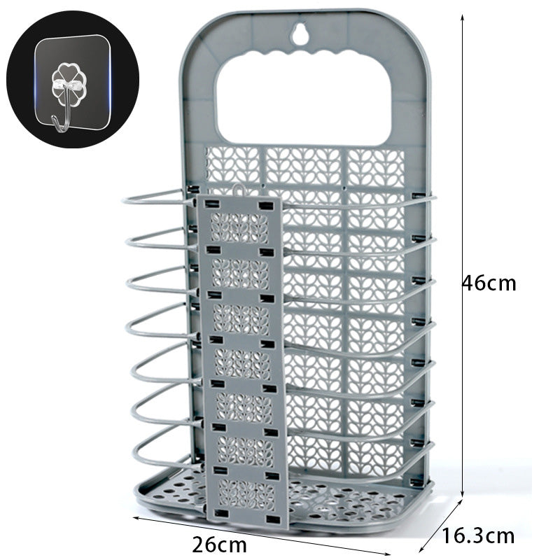 Skorter | Foldable wall-mounted laundry basket