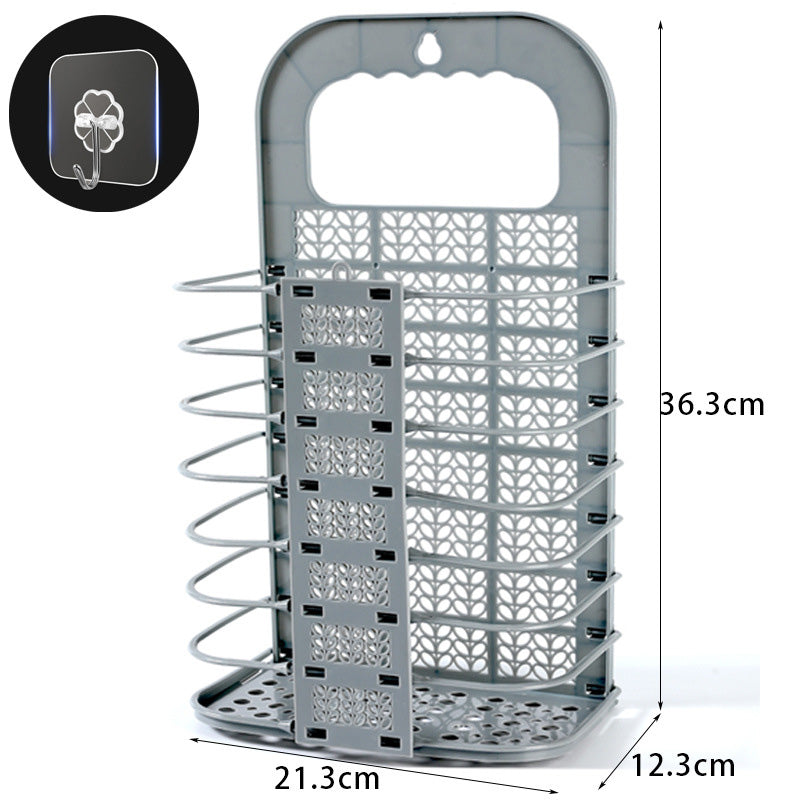 Skorter | Foldable wall-mounted laundry basket
