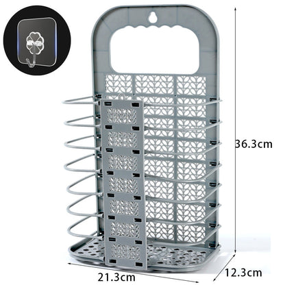 Skorter | Foldable wall-mounted laundry basket