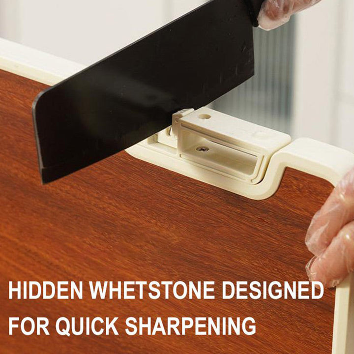 Skorter | Dubbelsidig antibakteriell skärbräda med stativ