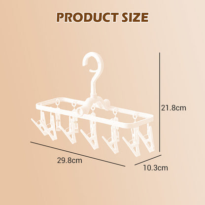 Skorter | 12-clip collapsible and windproof drying rack