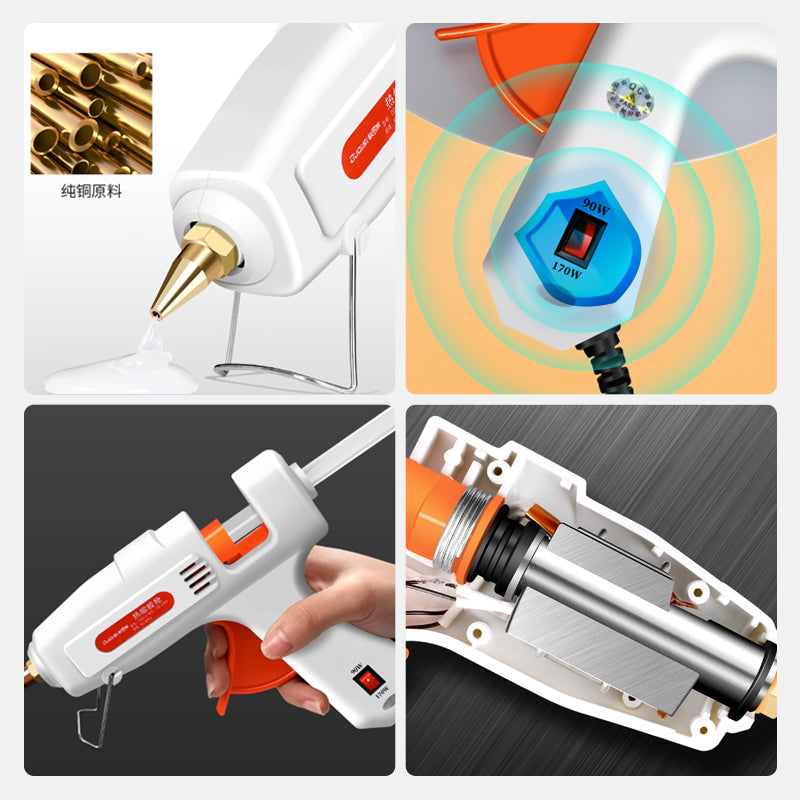 Skorter | Hot glue gun set with 30 high-quality glue sticks