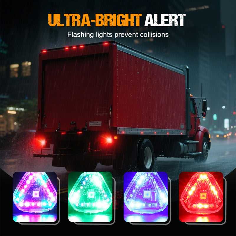 Skorter | Super sharp solar flashing warning lights