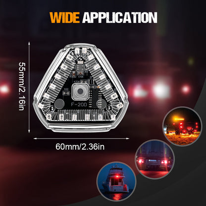 Skorter | Super sharp solar flashing warning lights