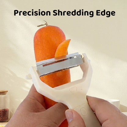Skorter | 2-in-1 peeler and grater with two heads