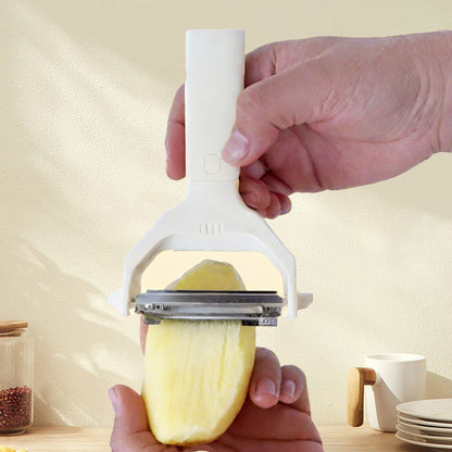 Skorter | 2-in-1 peeler and grater with two heads