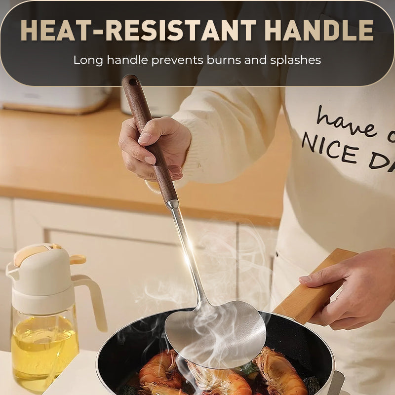 Skorter | 2-in-1 cooking spoon in stainless steel