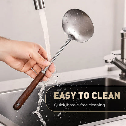 Skorter | 2-in-1 cooking spoon in stainless steel