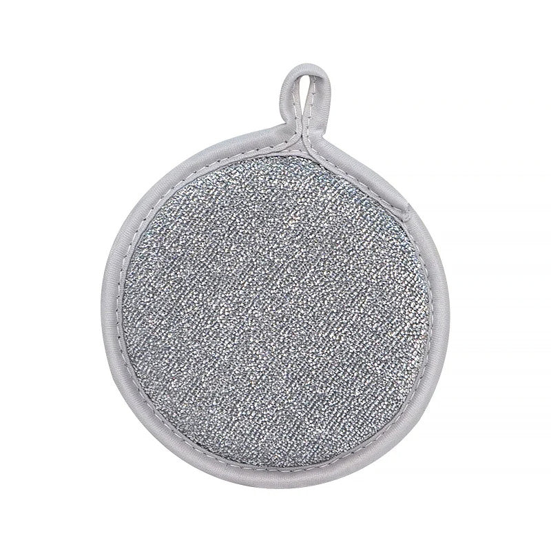 Skorter | Dubbelsidiga runda svampskrubbar för köket