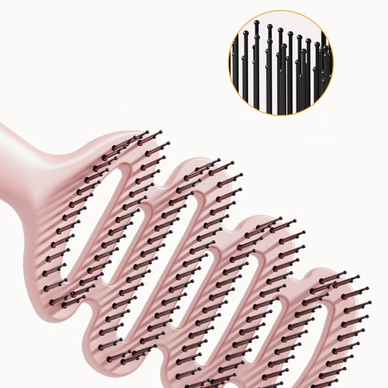 Skorter | Curved hairbrush with ventilation