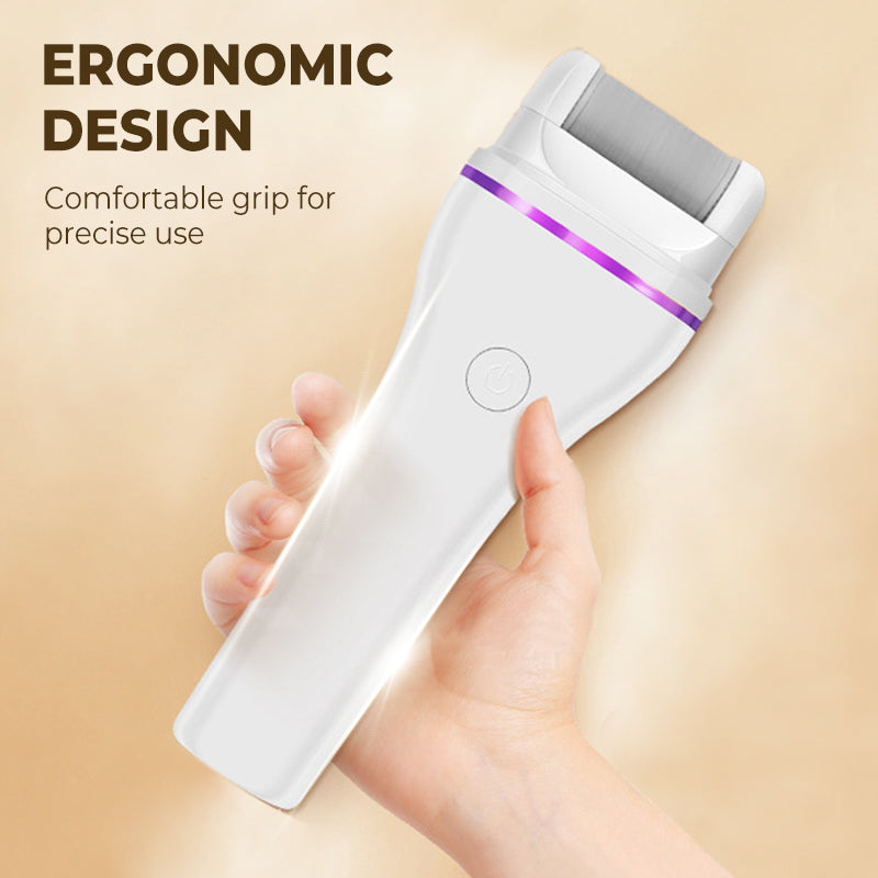 Skorter | 2-step wireless electric callus remover with 2 interchangeable heads