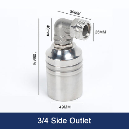 Skorter | Floating ball valve in stainless steel