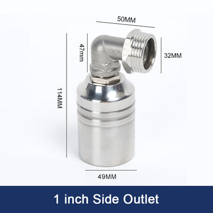 Skorter | Floating ball valve in stainless steel