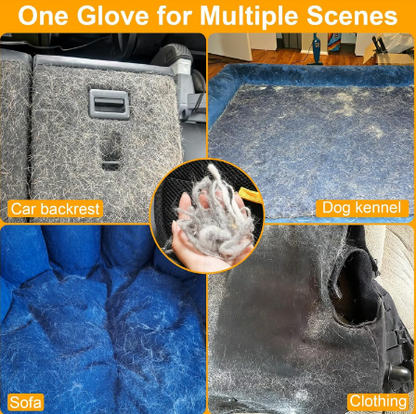 Skorter | Electrostatic gloves for removing pet hair