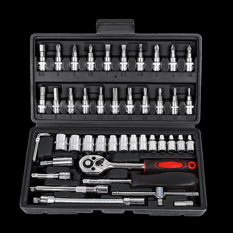 Skorter | 46-piece set with quick-change wrench