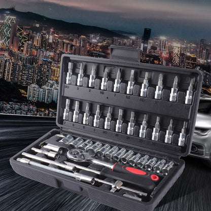 Skorter | 46-piece set with quick-change wrench