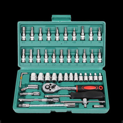 Skorter | 46-piece set with quick-change wrench