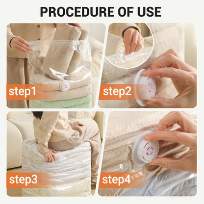 Skorter | Extra large vacuum storage bag - press to empty