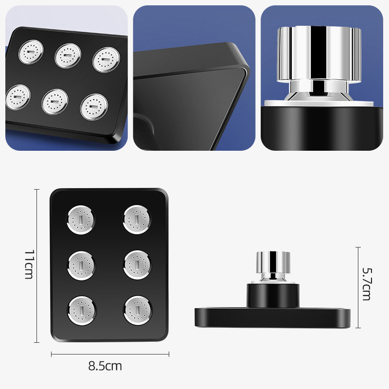 Skorter | 360° adjustable square shower head