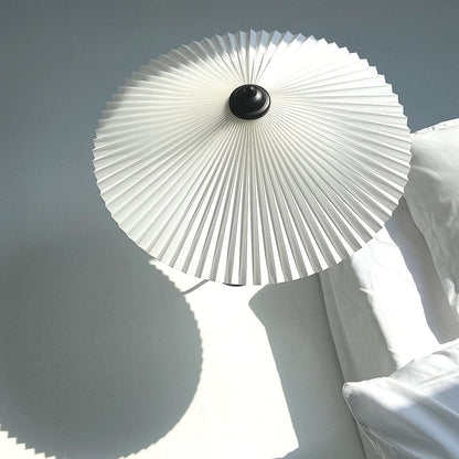 Skorter | Squiggle Umbrella Table Lamp – Modern Twirl Design with Chrome Finish